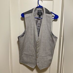 Joe Large Slim Fit Gray Vest